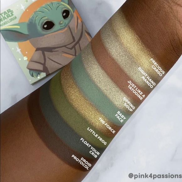 Colourpop The Child Baby Yoda Eyeshadow Palette - Picture 3 of 7